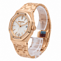 Audemars Piguet Royal Oak 37MM 15551OR.ZZ.1356OR.04 18K RG Watch